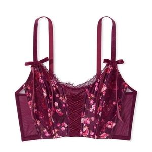 Victoria's Secret Floral Corset Top